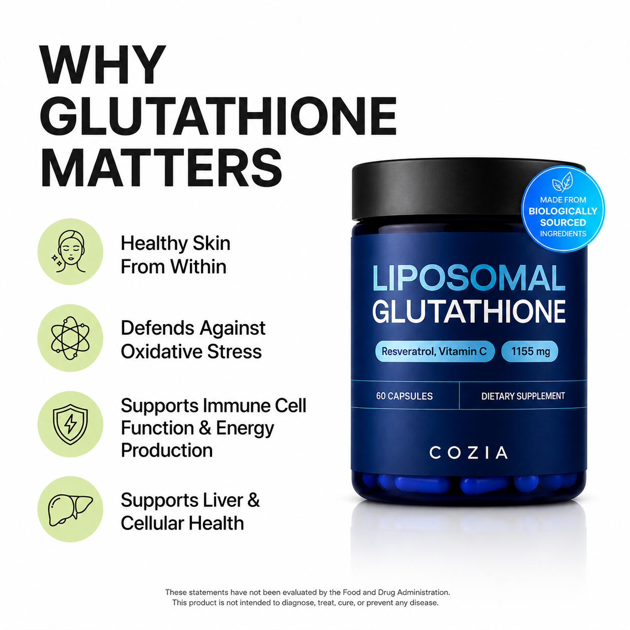 Liposomal Glutathione (60 Capsules)