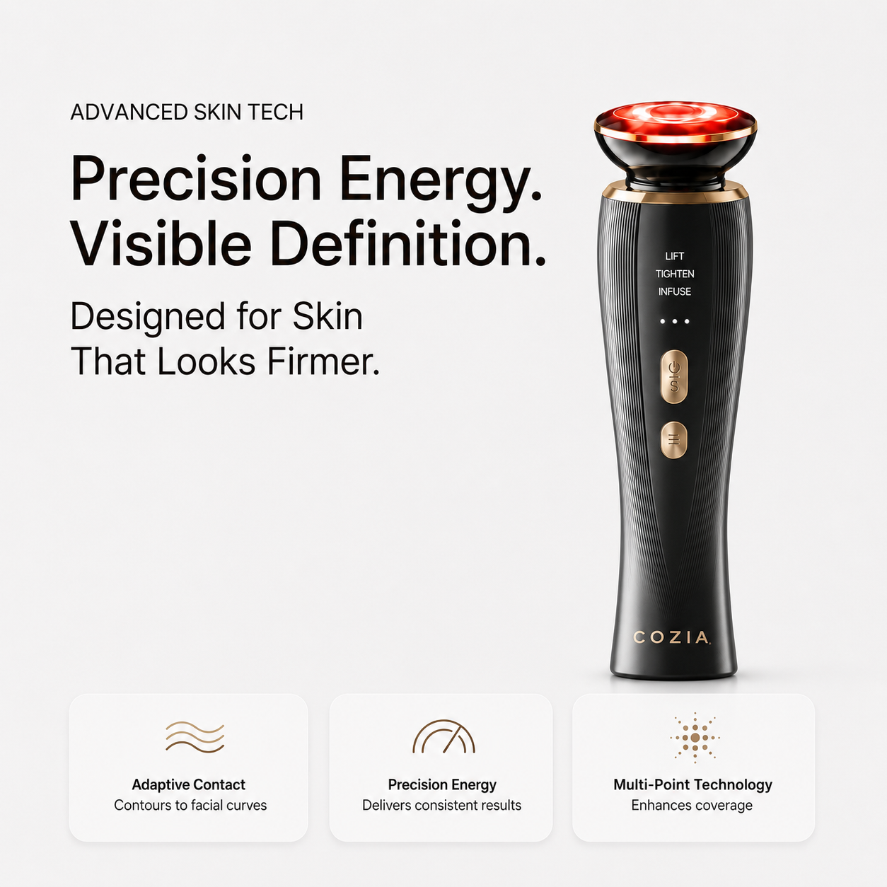 Cozia Pro® LED Microcurrent Facial Device
